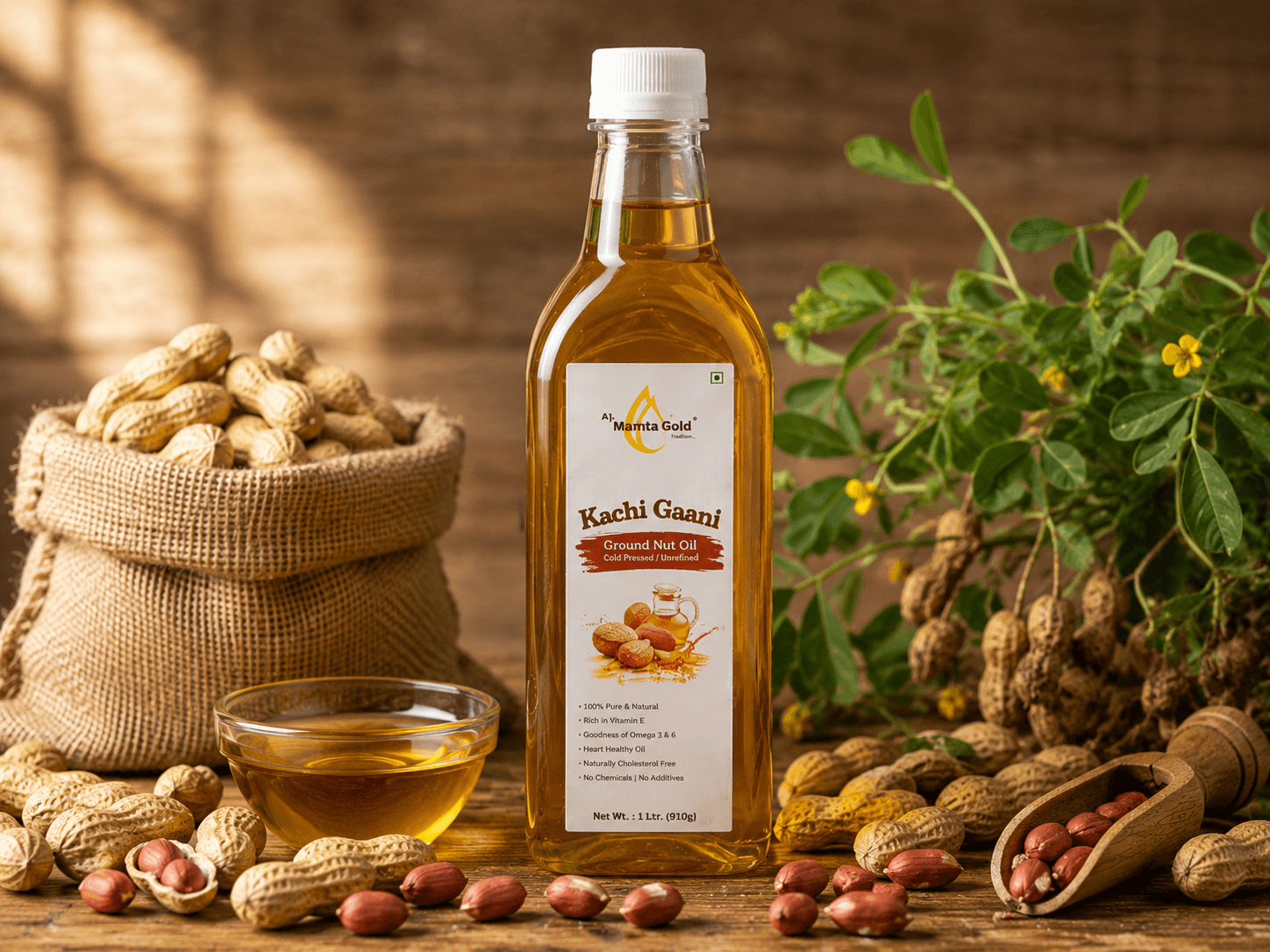 Groundnut oil edible oil product image